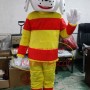 Brave Fire Dog of The Rescue Team Adult Mascot Costume