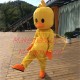 Free Walking The Lightweight Yellow Chicken Cartoon Mascot Costume Free Walking The Lightweight Yellow Chicken Cartoon Mascot Costume