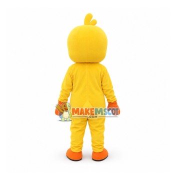Free Walking The Lightweight Yellow Chicken Cartoon Mascot Costume