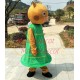 Mignon Cartoon Candy Cat In Green Dress Mascot Costume Mignon Cartoon Candy Cat In Green Dress Mascot Costume
