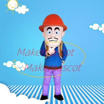 Logging Team Owner The Logger Vick Cartoon Mascot Costume Logging Team Owner The Logger Vick Cartoon Mascot Costume