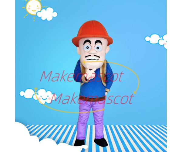 Logging Team Owner The Logger Vick Cartoon Mascot Costume Logging Team Owner The Logger Vick Cartoon Mascot Costume