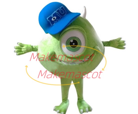 Adult Fancy Cartoon Monocular With Cap Mascot Costume Adult Fancy Cartoon Monocular With Cap Mascot Costume