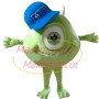Adult Fancy Cartoon Monocular With Cap Mascot Costume