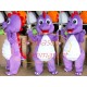 Active Cartoon Purple Baby Dinosaur Mascot Costume Active Cartoon Purple Baby Dinosaur Mascot Costume