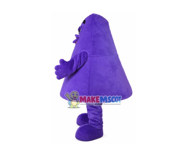 Purple monster Mascot Costume Purple monster Mascot Costume