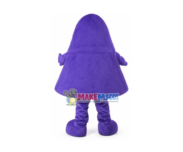 Purple monster Mascot Costume Purple monster Mascot Costume