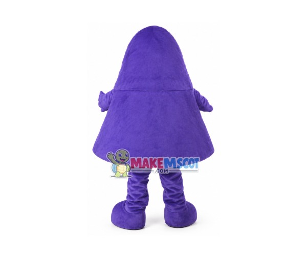 Purple monster Mascot Costume Purple monster Mascot Costume