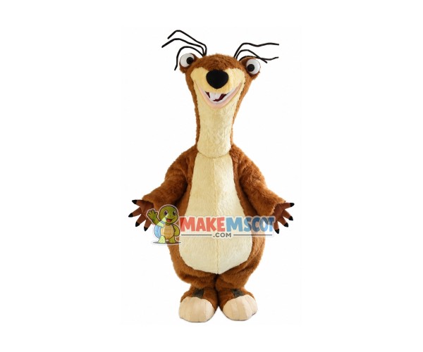 Dawn of the Dinosaurs Sid Mascot Costume Dawn of the Dinosaurs Sid Mascot Costume