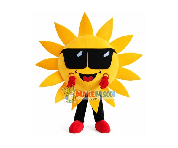 Mr.Sun Sunflower Mascot Costume Mr.Sun Sunflower Mascot Costume
