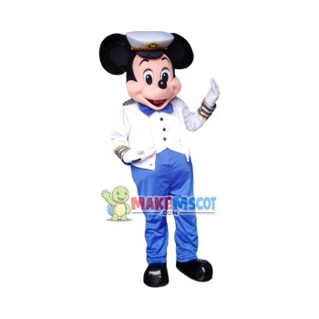 Mouse Clubhouse Sailor Mouse Mickey Mascot Costume Mouse Clubhouse Sailor Mouse Mickey Mascot Costume
