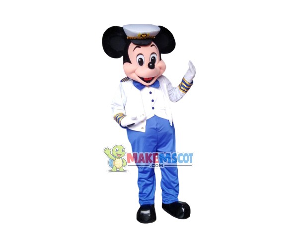 Mouse Clubhouse Sailor Mouse Mickey Mascot Costume Mouse Clubhouse Sailor Mouse Mickey Mascot Costume