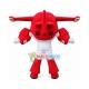 Super Wings Jett Red 1 Mascot Costume Super Wings Jett Red 1 Mascot Costume