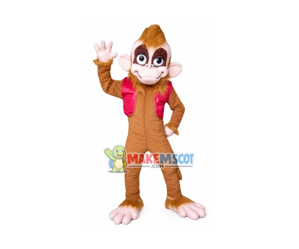 Monkey 2 Mascot Costume Monkey 2 Mascot Costume
