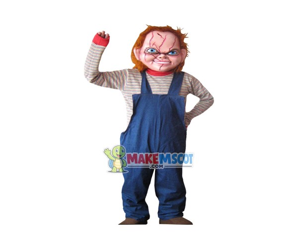 Chucky Mascot Costume