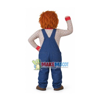 Chucky Mascot Costume Chucky Mascot Costume