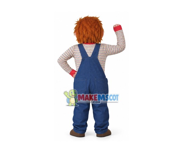 Chucky Mascot Costume Chucky Mascot Costume