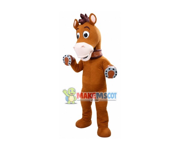 Horse Bullseye Mascot Costume Horse Bullseye Mascot Costume