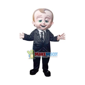 Boss Baby 2 Mascot Costume Boss Baby 2 Mascot Costume