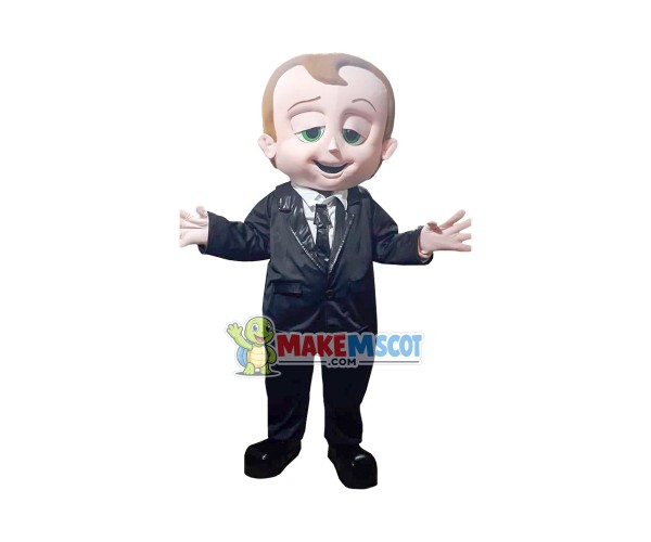 Boss Baby 2 Mascot Costume Boss Baby 2 Mascot Costume