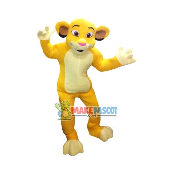 Lion King Costume Simba 2 Mascot Costume Lion King Costume Simba 2 Mascot Costume