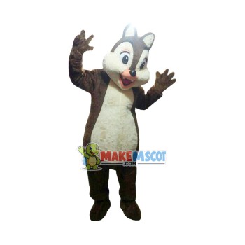 Mouse Clubhouse Chipmunks Chip Mascot Costume