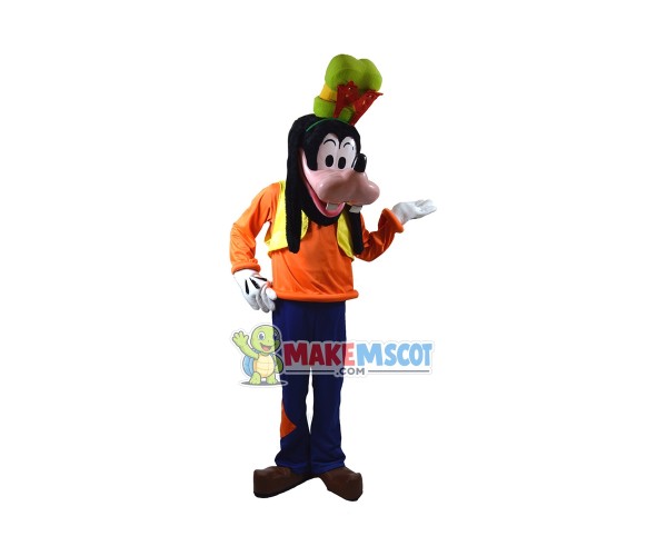 Mouse Clubhouse Deluxe Mr. Goof Mascot Costume Mouse Clubhouse Deluxe Mr. Goof Mascot Costume