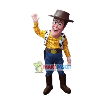Deluxe Mr. Woody Mascot Costume Deluxe Mr. Woody Mascot Costume