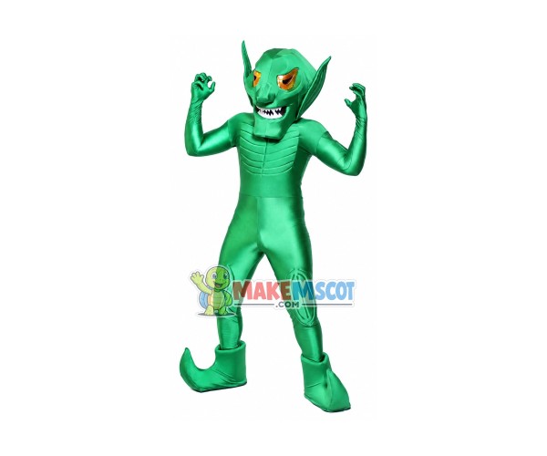 Green Goblin Mascot Costume Green Goblin Mascot Costume