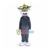 Unisex Madagascar King Julian Lemur Lemuroid Lemuridae Mascot Costume Cartoon Character