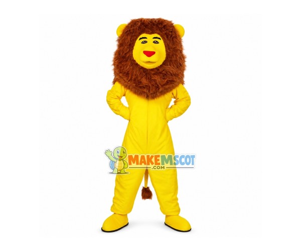 Yellow Lion Mascot Costume Custom Fancy Dress Cosplay Cartoon Mascot Costume Carnival Costume Yellow Lion Mascot Costume Custom Fancy Dress Cosplay Cartoon Mascot Costume Carnival Costume