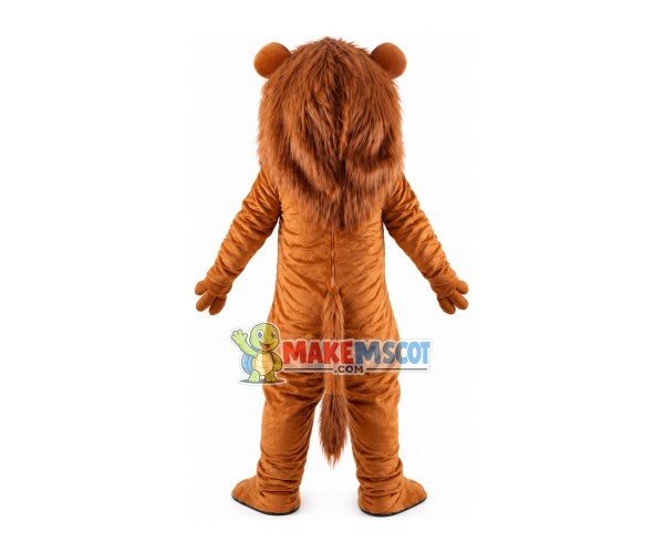 Cute Wally Lion Mascot Costume Cute Wally Lion Mascot Costume