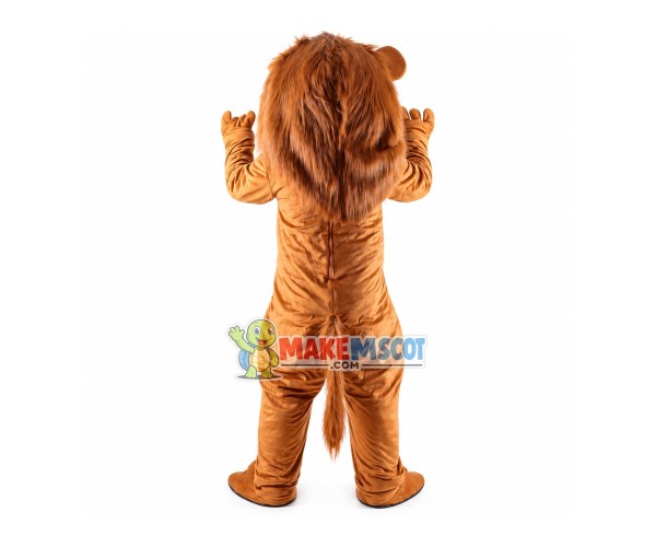 Cute Wally Lion Mascot Costume