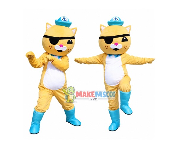 The Octonauts Barnacles Kwazii Peso Shellington Mascot Costumes The Octonauts Barnacles Kwazii Peso Shellington Mascot Costumes