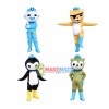 The Octonauts Barnacles Kwazii Peso Shellington Mascot Costumes
