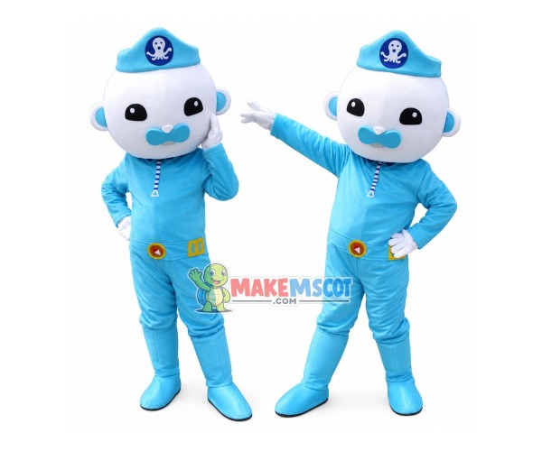 The Octonauts Barnacles Kwazii Peso Shellington Mascot Costumes The Octonauts Barnacles Kwazii Peso Shellington Mascot Costumes