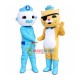 The Octonauts Barnacles Kwazii Peso Shellington Mascot Costumes The Octonauts Barnacles Kwazii Peso Shellington Mascot Costumes