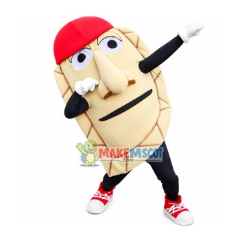 Pierogi Mascot Costume Pirates Food Advertising Restaurant Costume