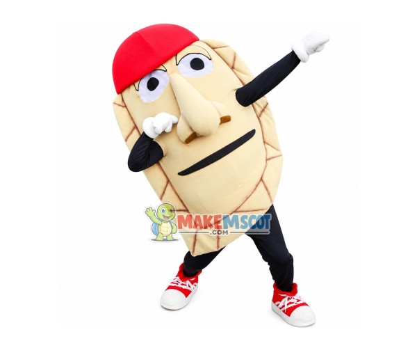 Pierogi Mascot Costume Pirates Food Advertising Restaurant Costume