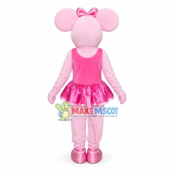 Princess Pig Mascot Costumes Cartoon Character Mascot Costume