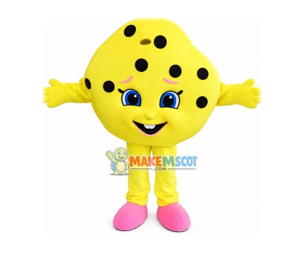 Shopkins Kooky Cookie Mascot Costume Shopkins Kooky Cookie Mascot Costume