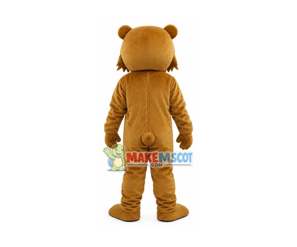 Brown Bear Adult Mascots Costume Fancy Dress Free Shipping