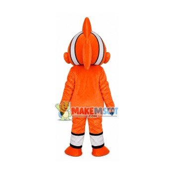 Nemo Clownfish Mascot Costume Buffoon fish Cartoon Fancy Dress Nemo Clownfish Mascot Costume Buffoon fish Cartoon Fancy Dress