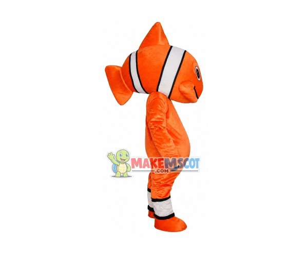 Nemo Clownfish Mascot Costume Buffoon fish Cartoon Fancy Dress