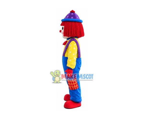 Hot Clown Comic Mascot Costume Halloween Party Dress Hot Clown Comic Mascot Costume Halloween Party Dress