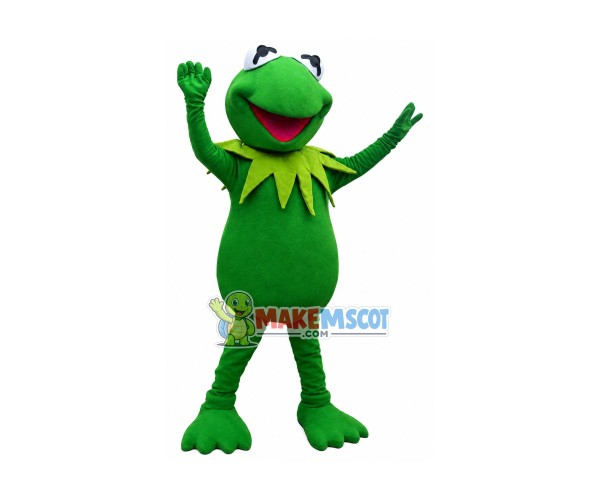 The Frog Prince Mascot Costume Fancy Dress The Frog Prince Mascot Costume Fancy Dress