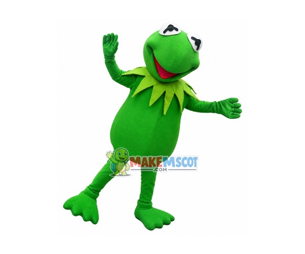 The Frog Prince Mascot Costume Fancy Dress The Frog Prince Mascot Costume Fancy Dress