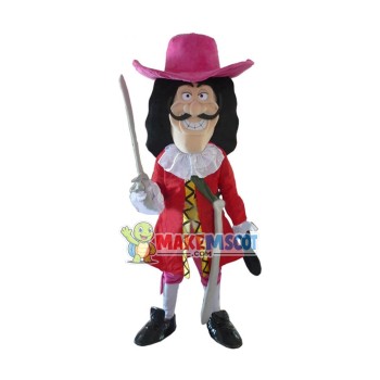 Vikings Pirate Captain Hook Mascot Costume Fancy Dress