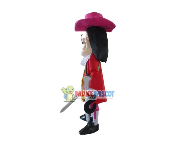 Vikings Pirate Captain Hook Mascot Costume Fancy Dress Vikings Pirate Captain Hook Mascot Costume Fancy Dress