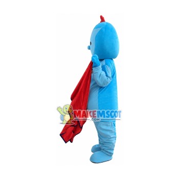 Iggle Piggle Mascot Costume In The Night Garden Cosplay Fancy Dress Iggle Piggle Mascot Costume In The Night Garden Cosplay Fancy Dress